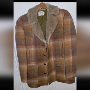 PENDLETON 70s High Grade Western Wear~4 Pocket~Leather Buttons~Fully Lined~Sz 42